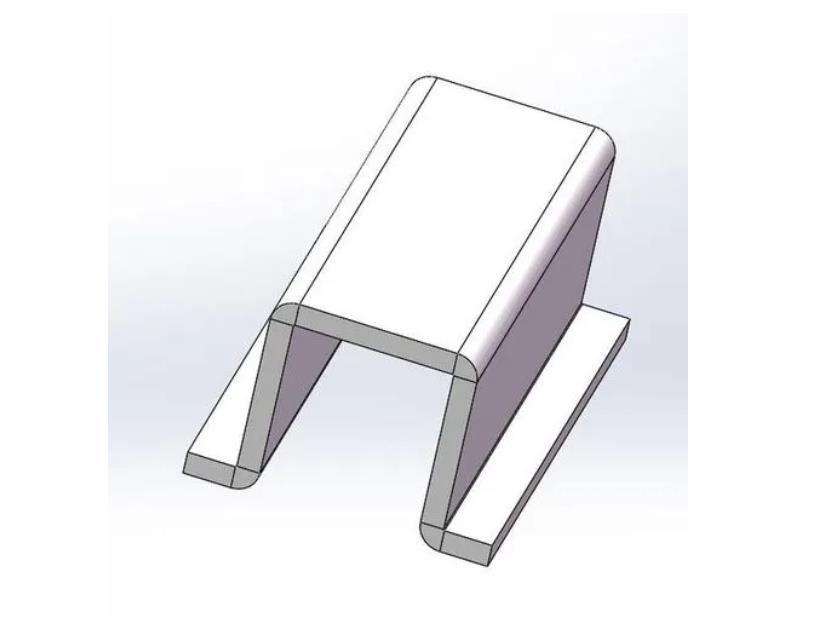 礼泉U型槽折弯件